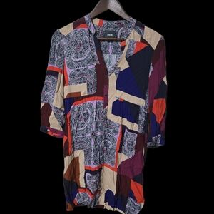 Anthropologie Patchwork Paisley Dress Size Small